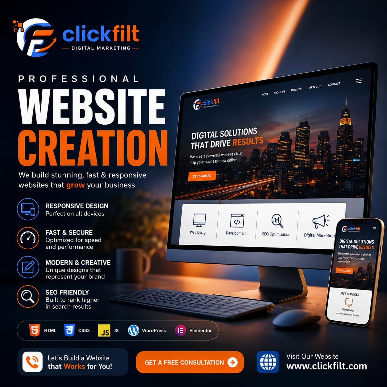 Website Design and Development